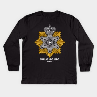 Solomonic Order of Haile Selassie I of Ethiopia Kids Long Sleeve T-Shirt